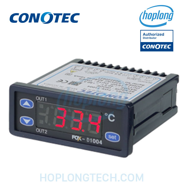 Nguyên lý hoạt động của bộ điều khiển nhiệt độ FOX-D1004 Conotec 