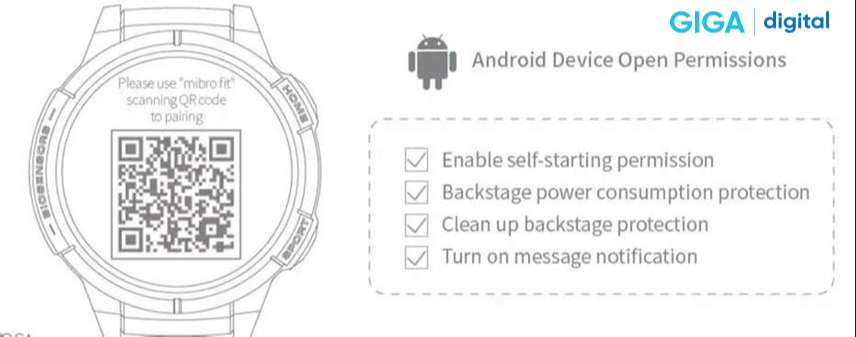 Khởi động Smartwatch Mibro đúng cách